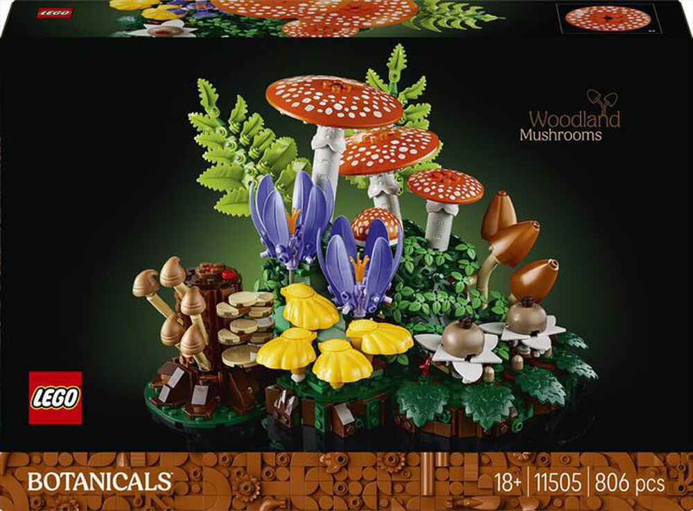 Immagine del prodotto LEGO - BOTANICALS Funghi del bosco - 11505