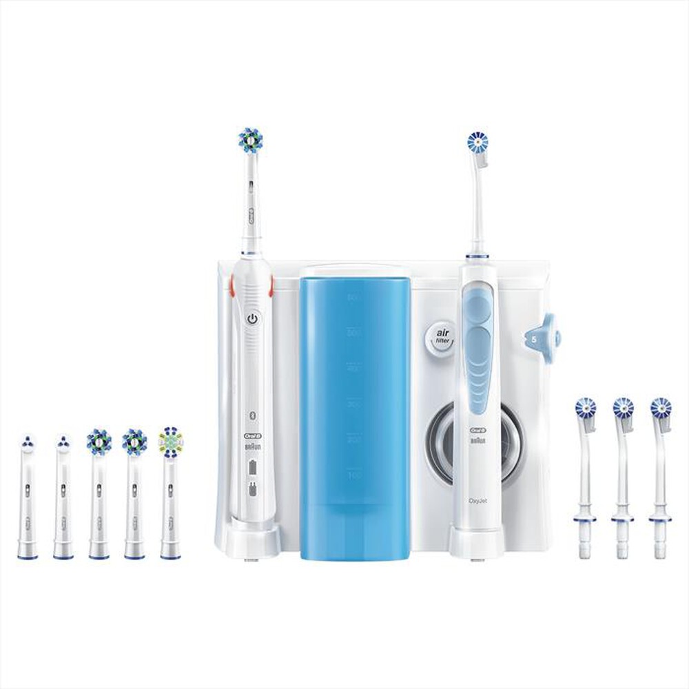 Immagine del prodotto ORAL-B - Spazzolino elettrico SMART 5000 e idropulsore OXYJ-Bianco