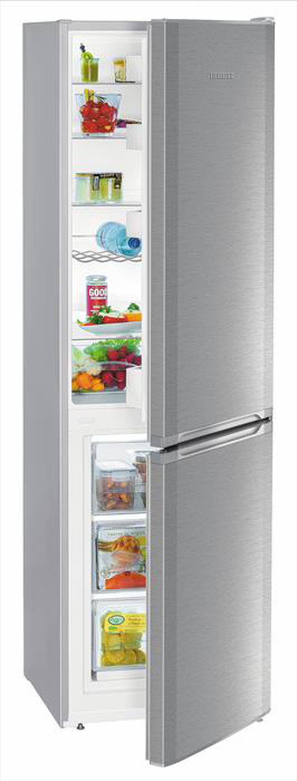 Immagine del prodotto LIEBHERR - Frigorifero combinato CUEFE 3331-26 Classe E 296lt-Acciaio SmartSteel / Silver