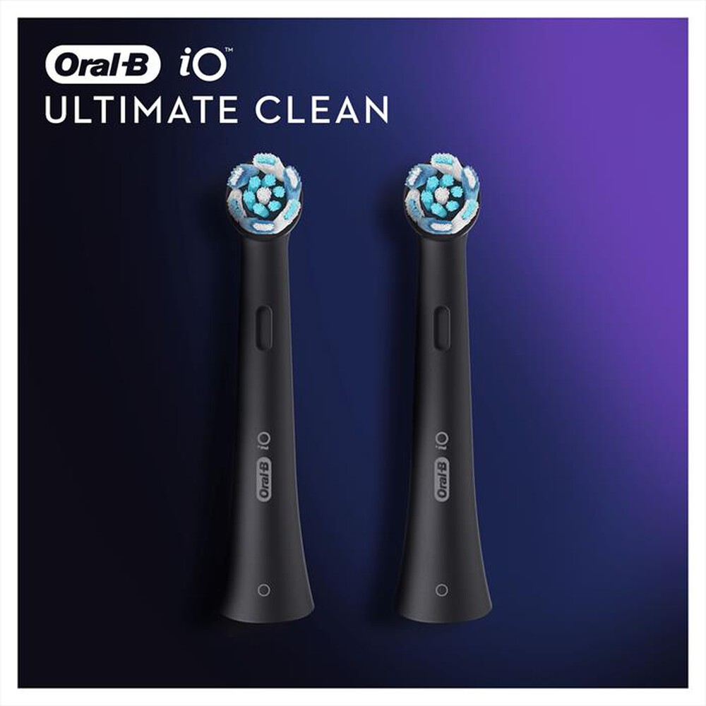 Immagine del prodotto ORAL-B - Testine IO Ultimate Clean 2 pezzi-Nero