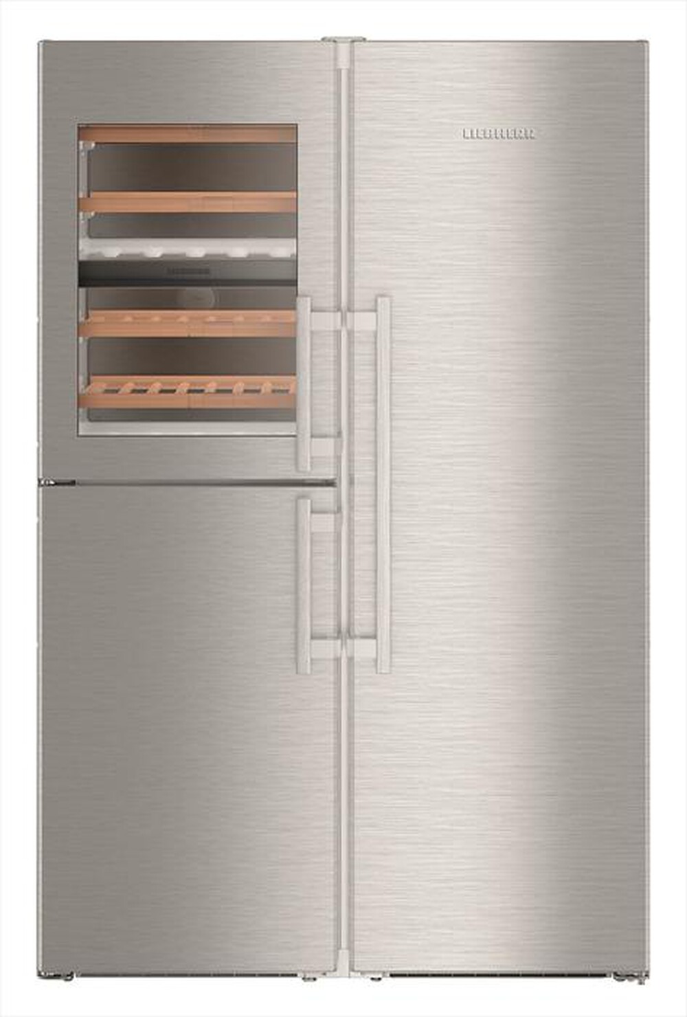 Immagine del prodotto LIEBHERR - Frigorifero side by side SBSES 8496-21 Classe D-Acciaio SmartSteel