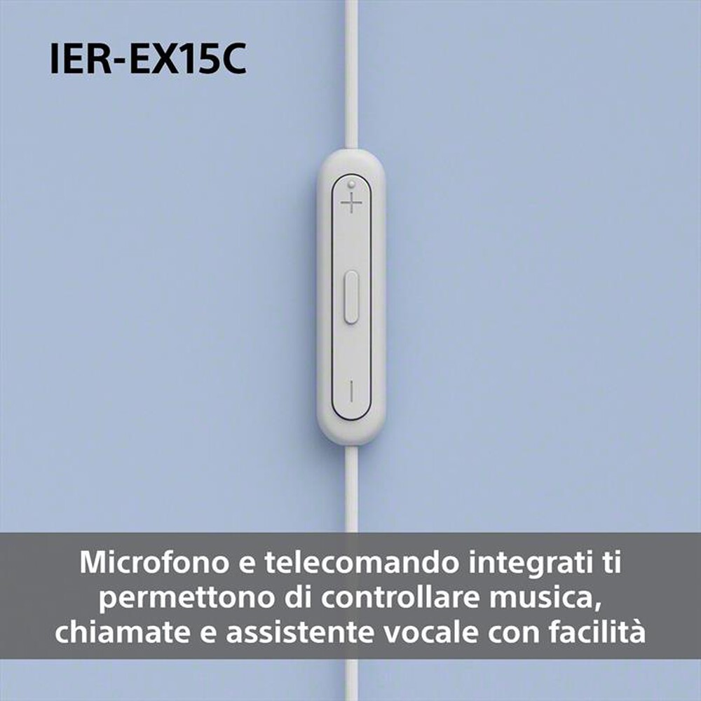Immagine del prodotto SONY - Auricolari a cavo IEREX15CW.CE7-Bianco