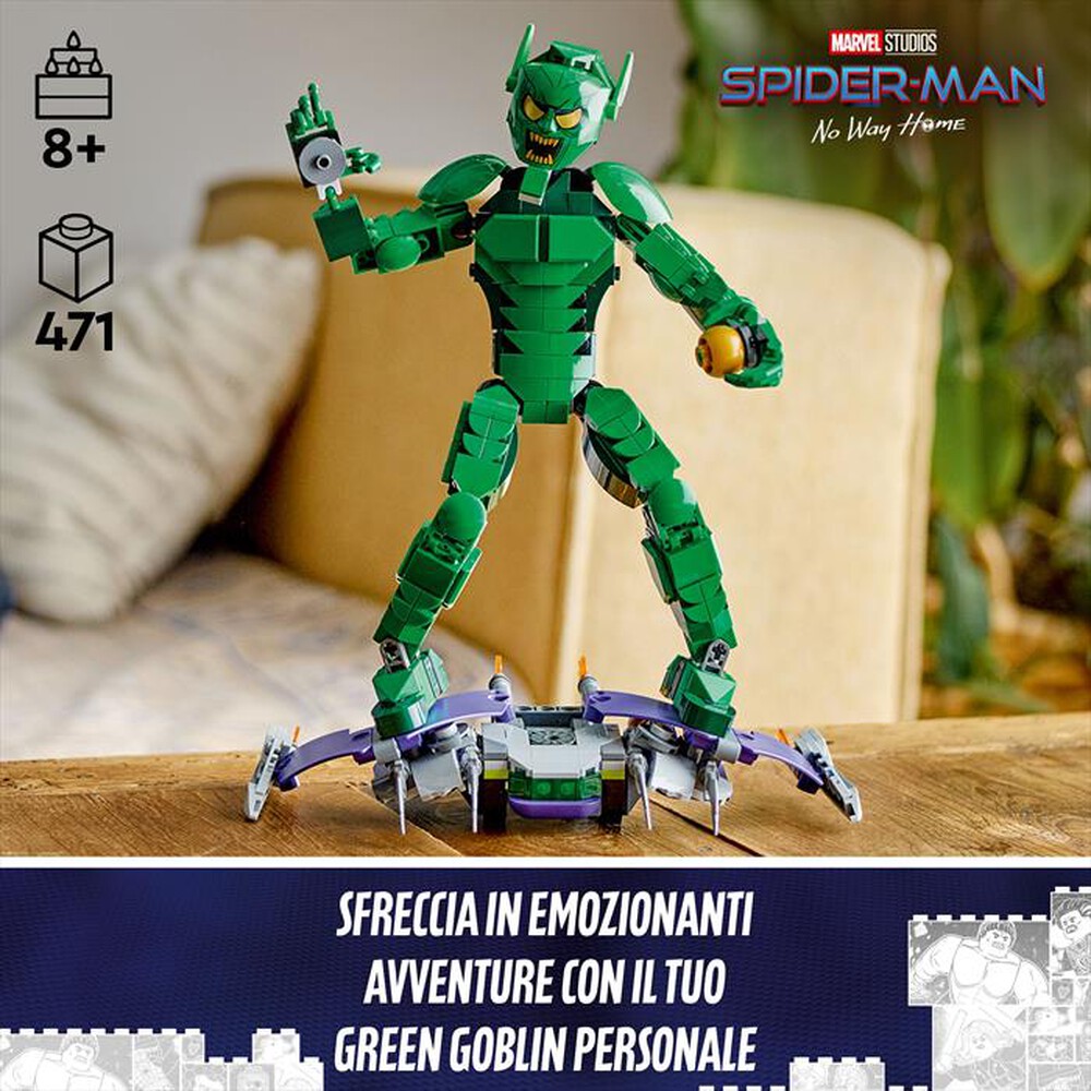 Immagine del prodotto LEGO - SUPER HEROES Personaggio costruibile Goblin 76284