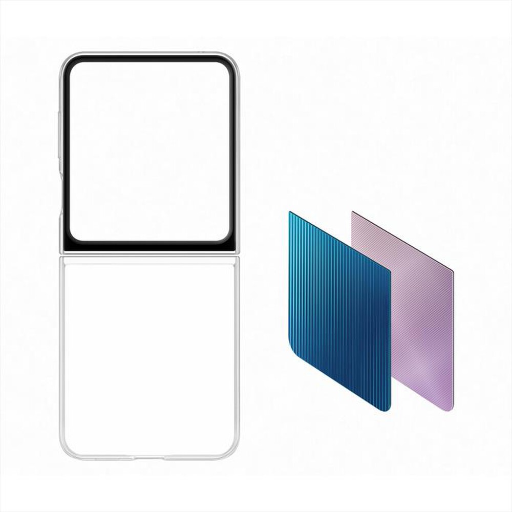 Immagine del prodotto SAMSUNG - Cover Flipsuit per Galaxy Z Flip5-Trasparente