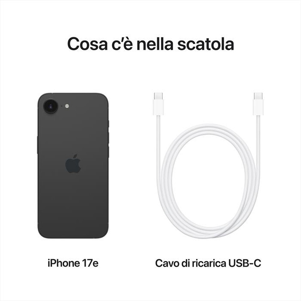Immagine del prodotto APPLE - iPhone 17e 512GB-Nero