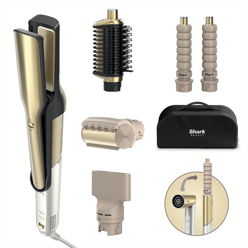 Immagine del prodotto SHARK - STYLER E ASCIUGACAPELLI GLAM SET 5-IN-1-Oro