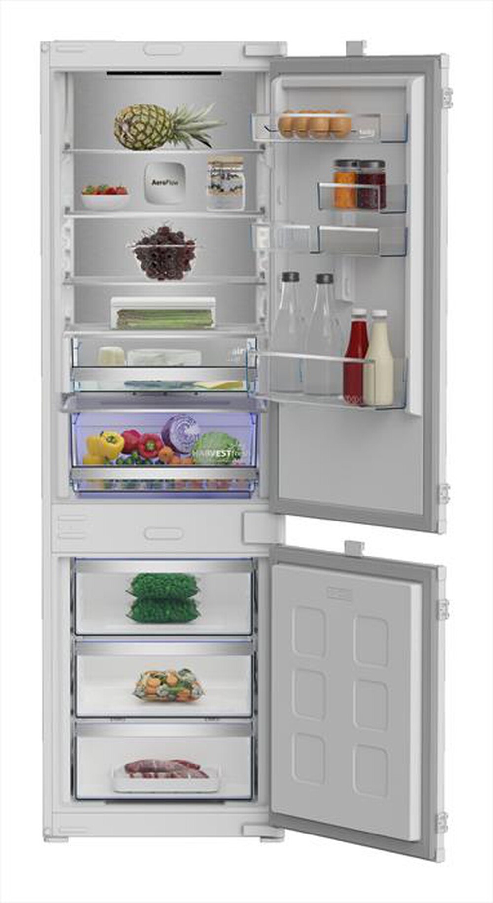 Immagine del prodotto BEKO - Frigorifero combinato B7BCNA295HS2 Classe D 270lt-Bianco