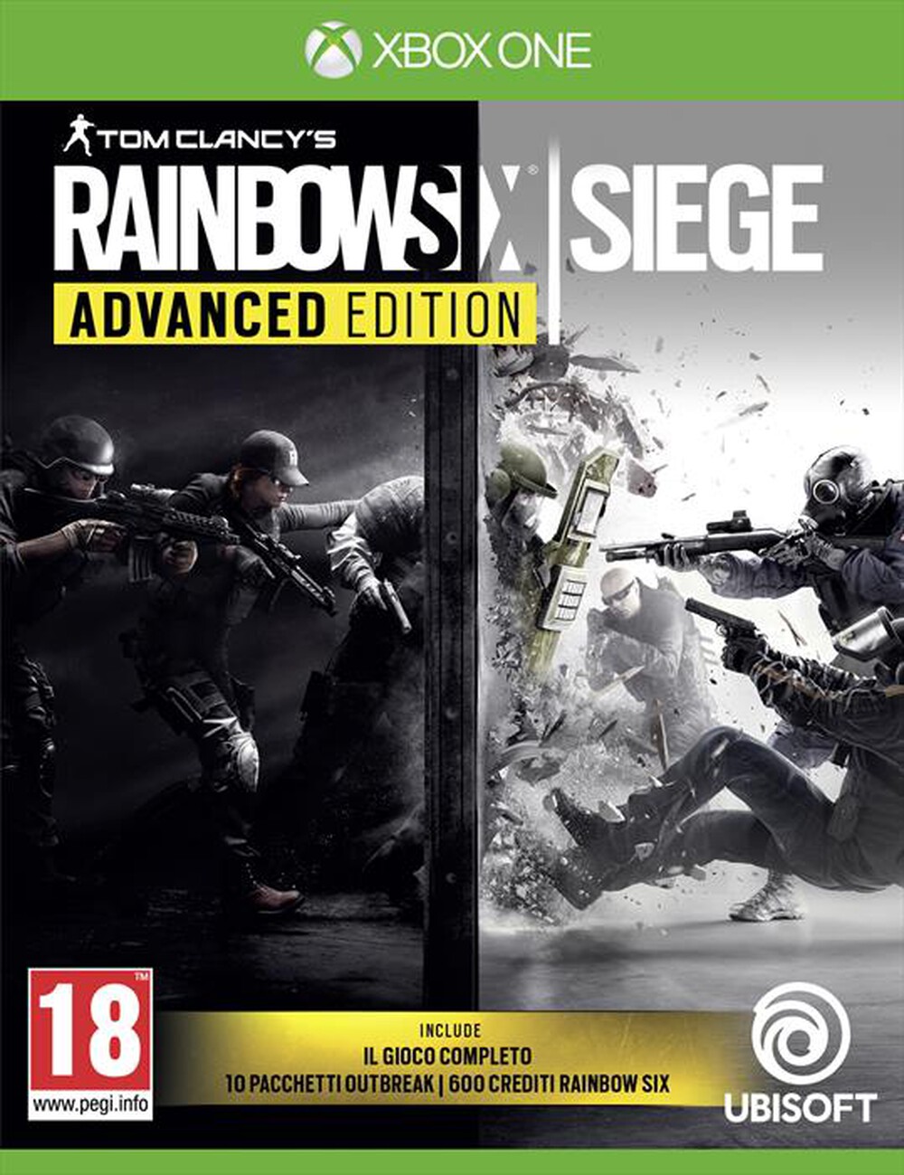 Immagine del prodotto UBISOFT - RAINBOW SIX SIEGE ADVANCED EDITION ITA XBOX ONE