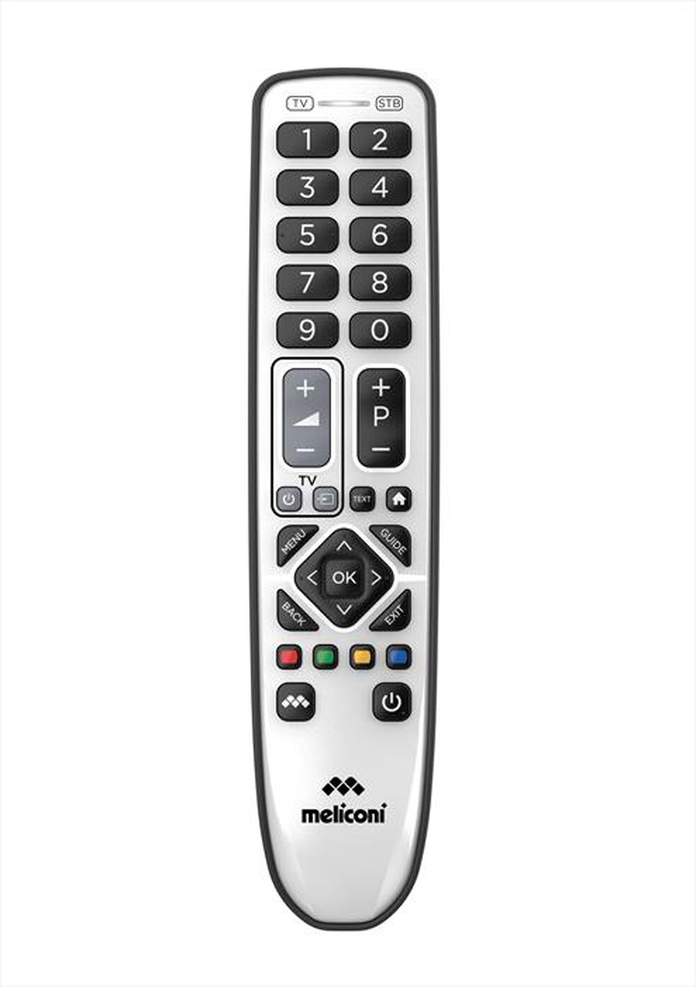 Immagine del prodotto MELICONI - Telecomando universale 2 in 1 GB PRATICO 2+ ITALIA-Bianco lucido / bianco opaco /