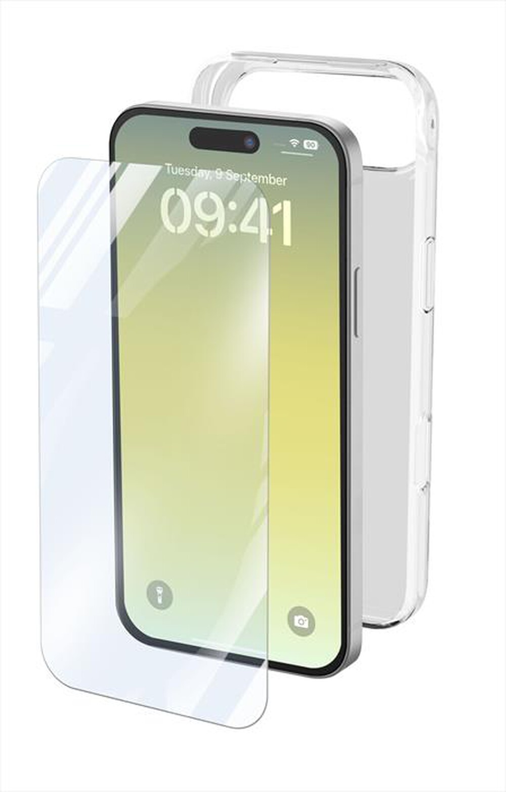 Immagine del prodotto CELLULARLINE - Kit di accessori PROTECTION KIT per IPHONE AIR-Trasparente