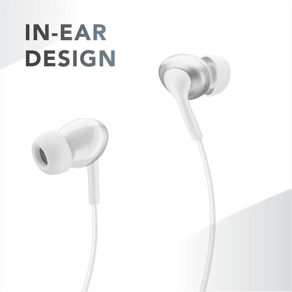 Immagine del prodotto CELLULARLINE - Auricolare cuffia AUINEARMSTYPEC2W-Bianco