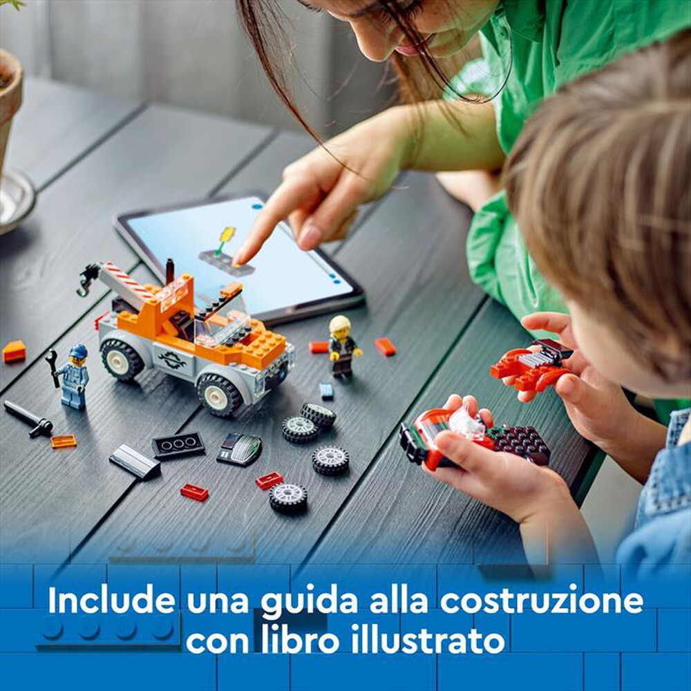 Immagine del prodotto LEGO - CITY Autogr&ugrave; e officina auto sportive 60435