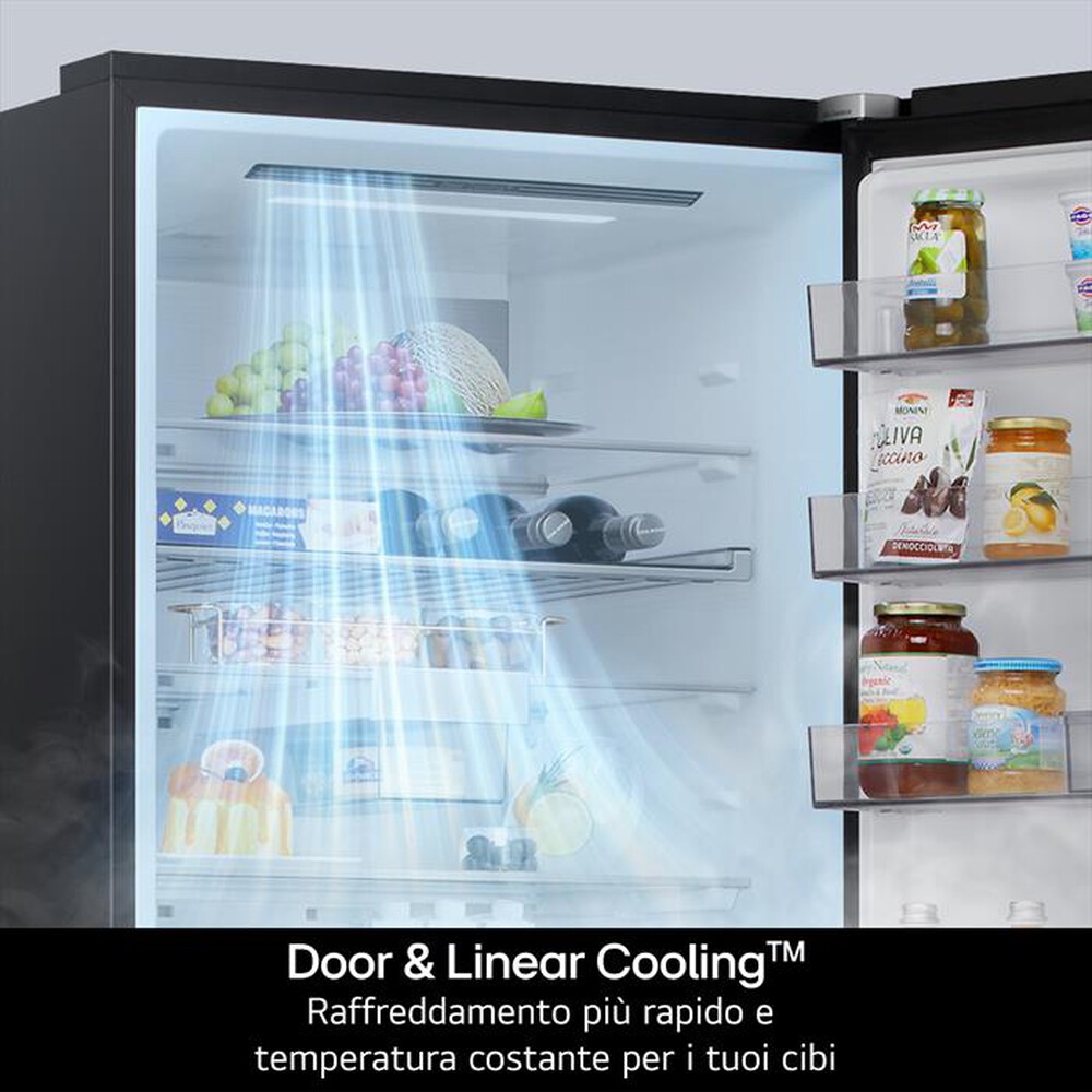 Immagine del prodotto LG - Frigorifero combinato GBBS322CPY Classe C 375lt-Argento