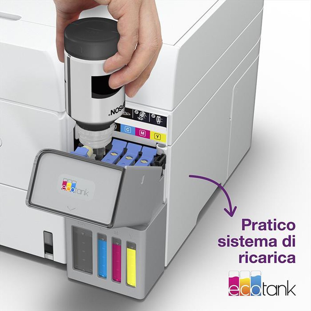 Immagine del prodotto EPSON - EcoTank ET-4956 Stampante Inkjet Multifunzione A4-Bianco