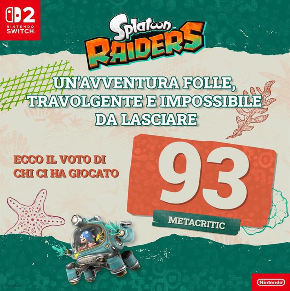 Immagine del prodotto NINTENDO - SPLATOON RAIDERS NS2