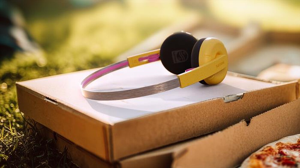 Immagine del prodotto PHILIPS - Cuffie wireless on-ear Moving Sound TAMS1YL/00-Yellow