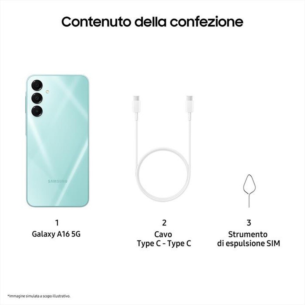 Immagine del prodotto TIM - SAMSUNG Galaxy A16 128GB-Light Green
