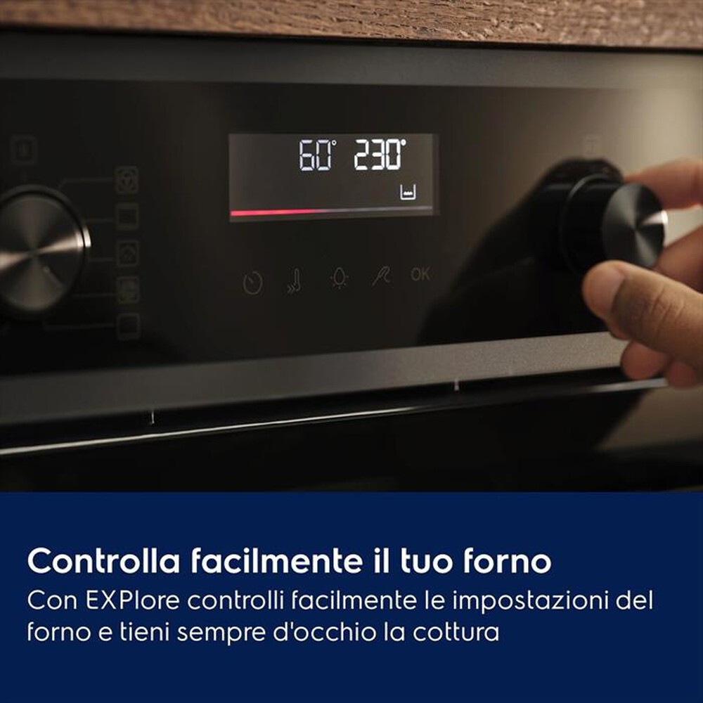 Immagine del prodotto ELECTROLUX - Forno incasso elettrico EOF7H00H Classe A+-Nero