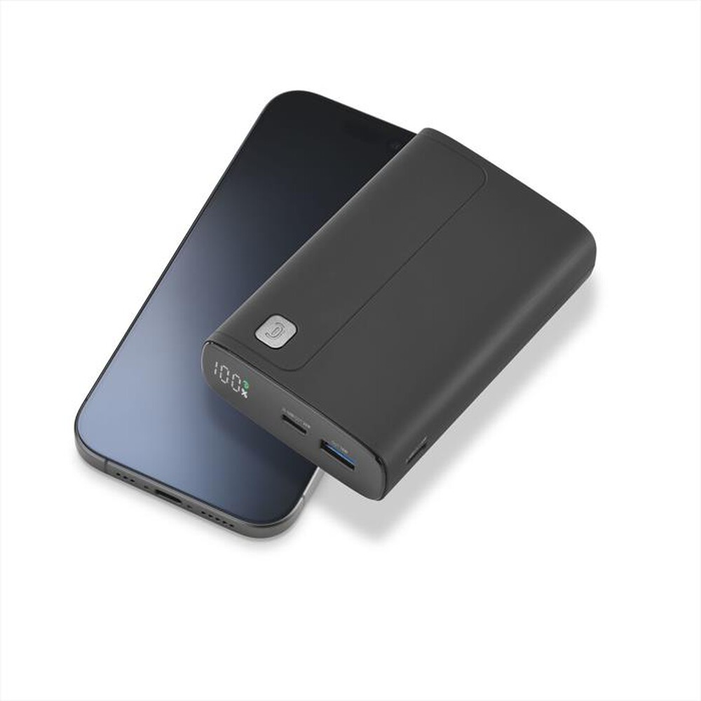 Immagine del prodotto CELLULARLINE - Caricabatterie Portatile PBDISPL01PD20000K-Nero