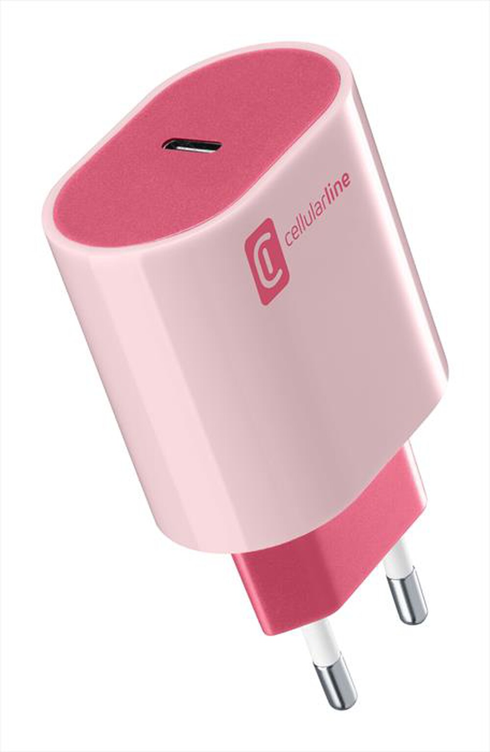 Immagine del prodotto CELLULARLINE - Carica Batterie ACHUSBCSMARTPD20WP-Rosa