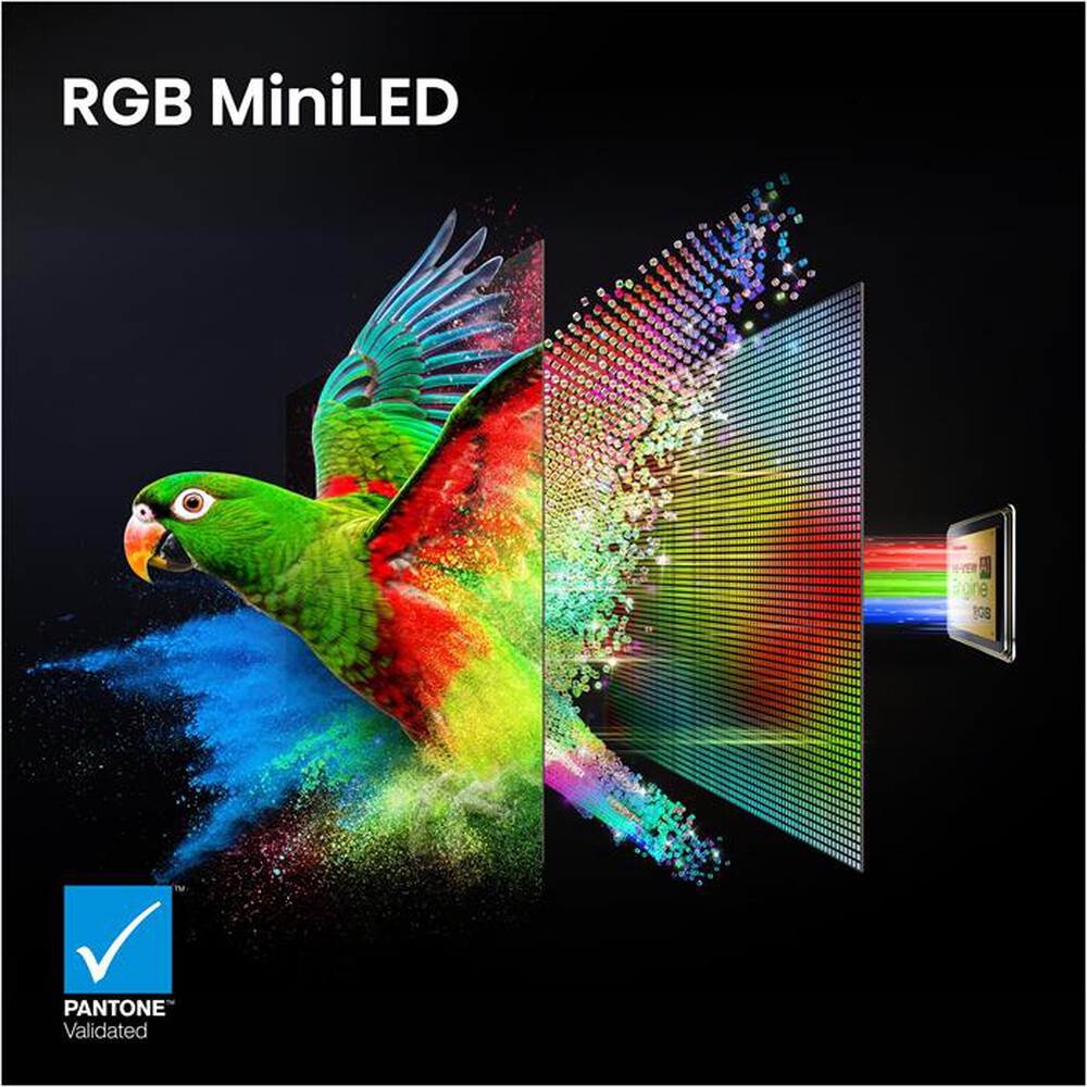 Immagine del prodotto HISENSE - Smart TV Mini LED RGB 65" 4K 65UR9S 170Hz-NERO