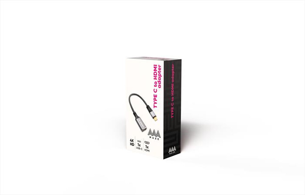 Immagine del prodotto AAAMAZE - ADATTATORE TYPE-C MALE TO HDMI FEMALE-Grigio