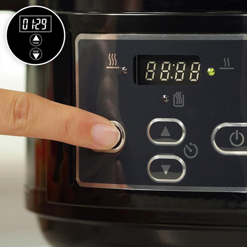 Immagine del prodotto Crock Pot - SLOW COOKER 4,7 LT COPERCHIO CERNIERA-Black