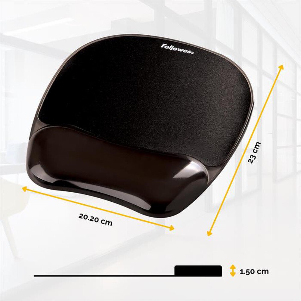 Immagine del prodotto FELLOWES - GELCRYSTALS-Nero