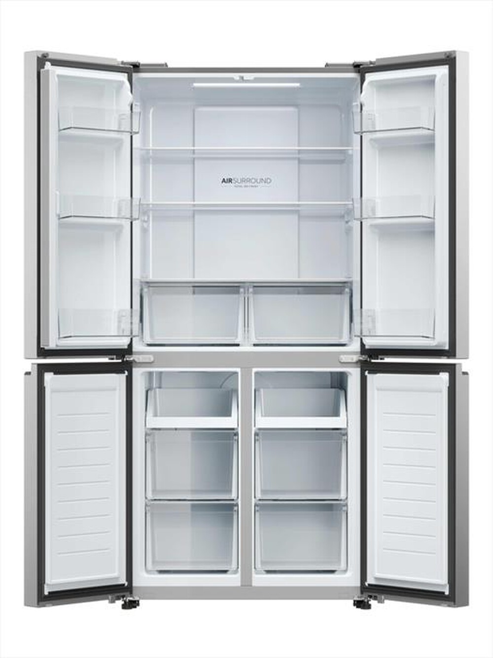 Immagine del prodotto HAIER - Frigorifero 4 porte HCR3818DNMM Classe D 467lt-Acciaio inox