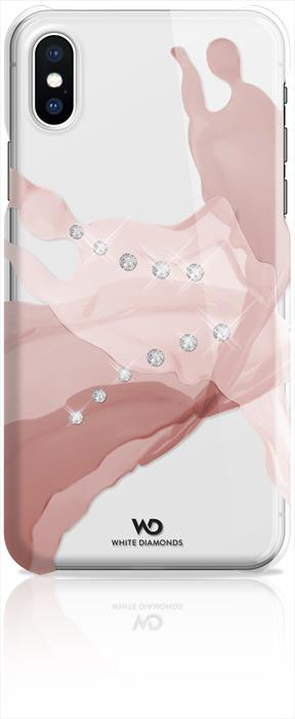 Immagine del prodotto WHITE DIAMOND - 1370LIQ56 LIQUIDS COVER IPHONE X-TRASPARENTE ROSA/TPU