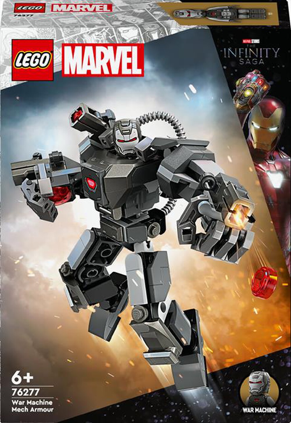 Immagine del prodotto LEGO - SUPER HEROES MARVEL Mech di War Machine 76277