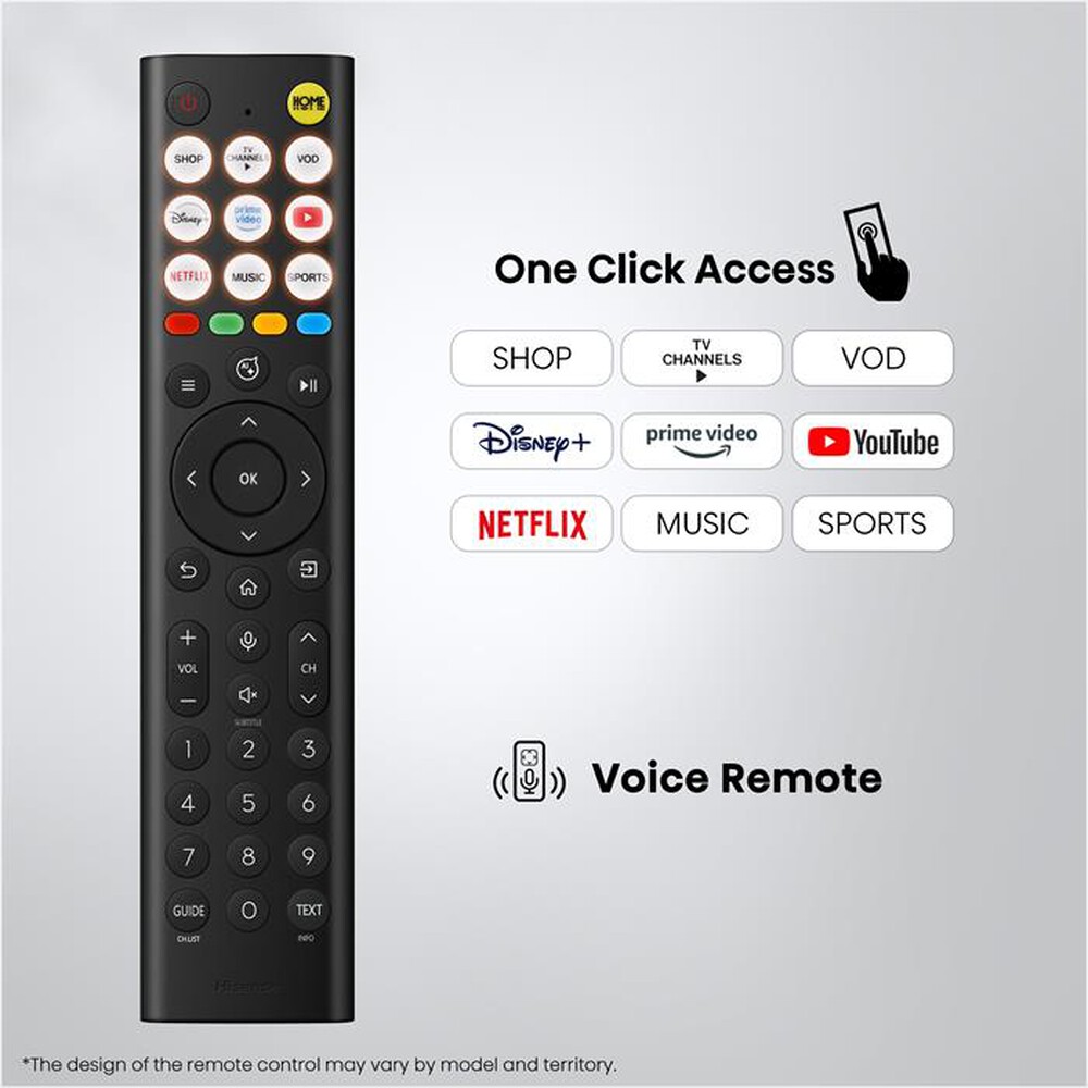 Immagine del prodotto HISENSE - Smart TV QLED 85" 4K 85E79S PRO-NERO