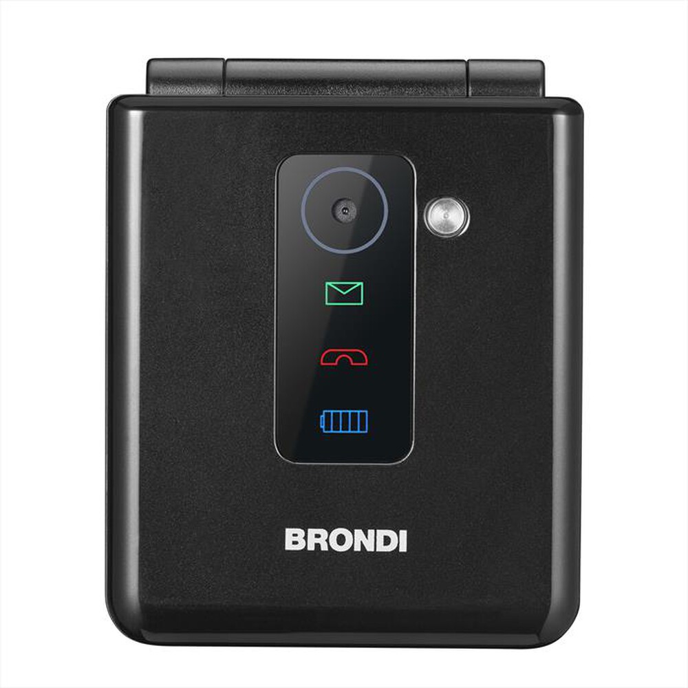 Immagine del prodotto BRONDI - Cellulare FLIPPER-BLACK METAL