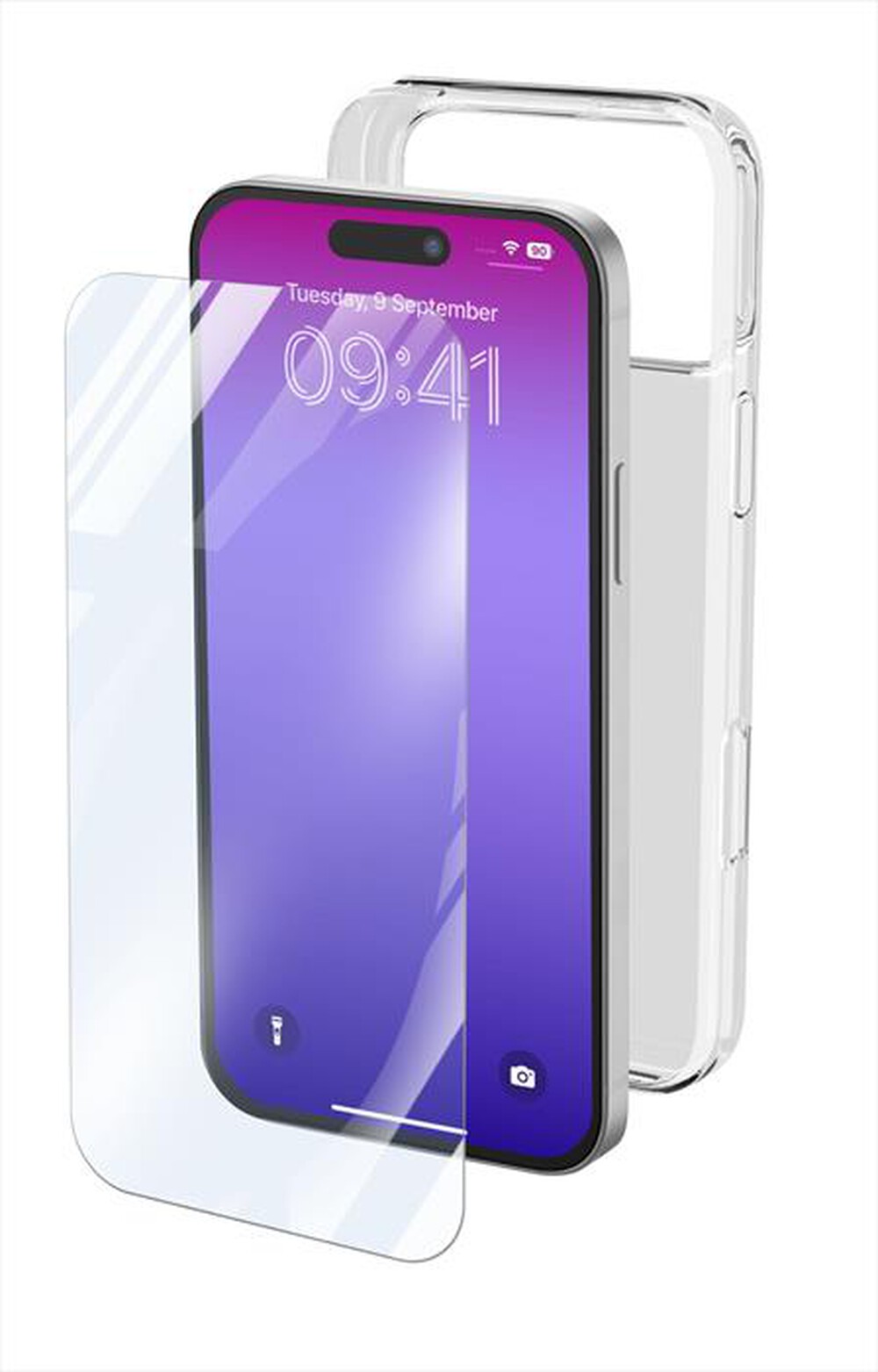 Immagine del prodotto CELLULARLINE - Kit di accessori PROTECTION KIT per IPHONE 17 PRO-Trasparente