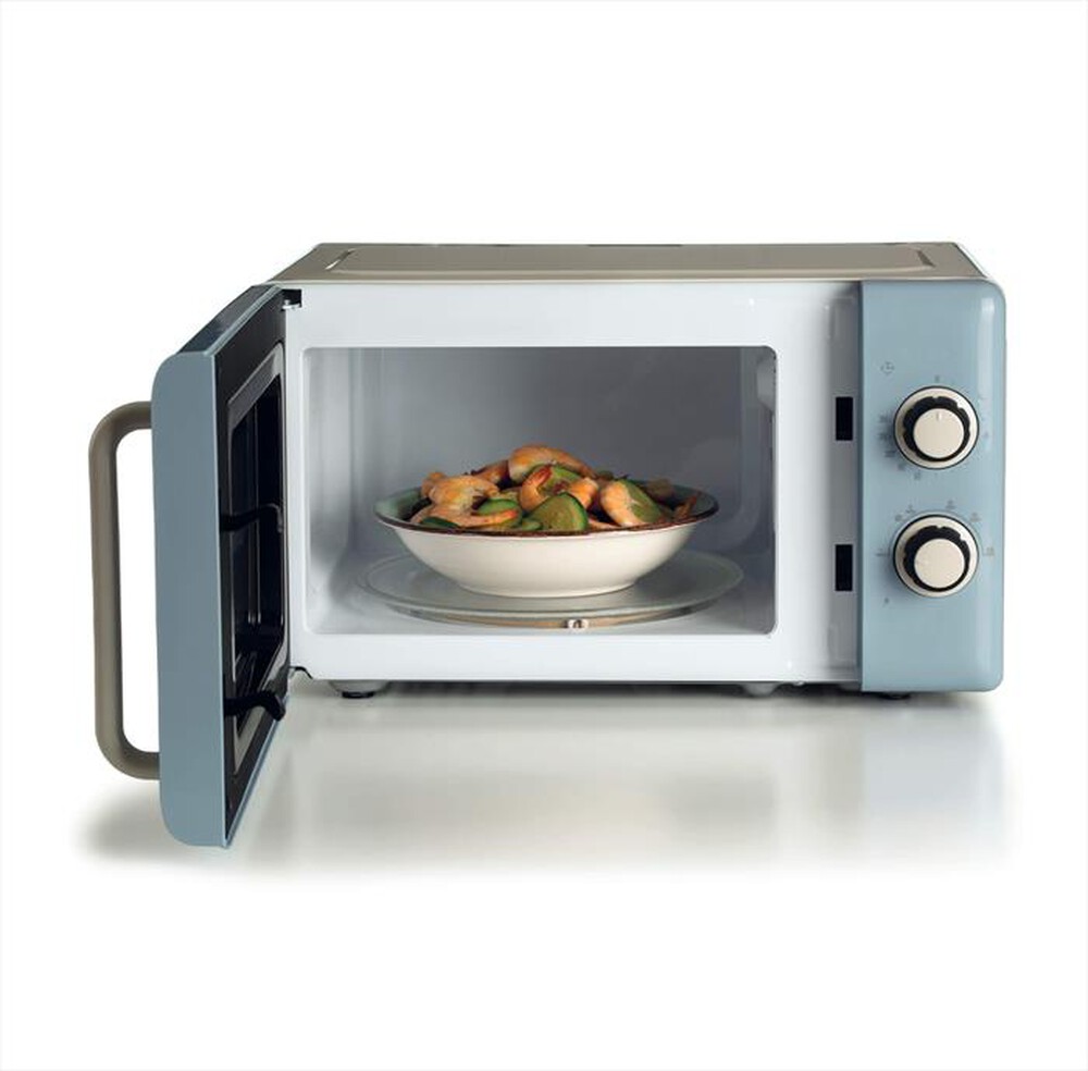 Immagine del prodotto ARIETE - 3960/05 LINEA VINTAGE FORNO A MICROONDE 20L-Celeste