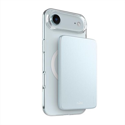 PURO - Powerbank compatibile Magsafe per iPhone Air-Azzurro