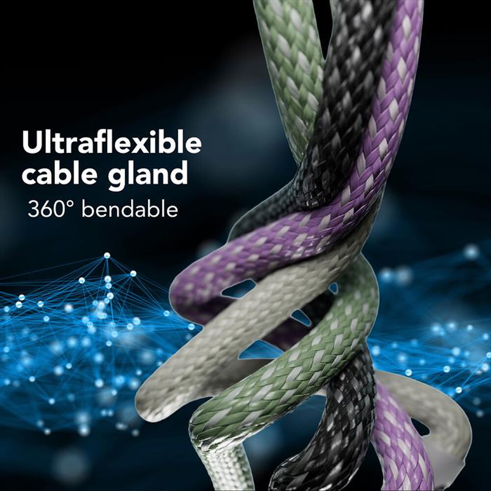 Immagine del prodotto CELLULARLINE - CAVO FLEXY 150CM 100W USB C TO USB C-Bianco