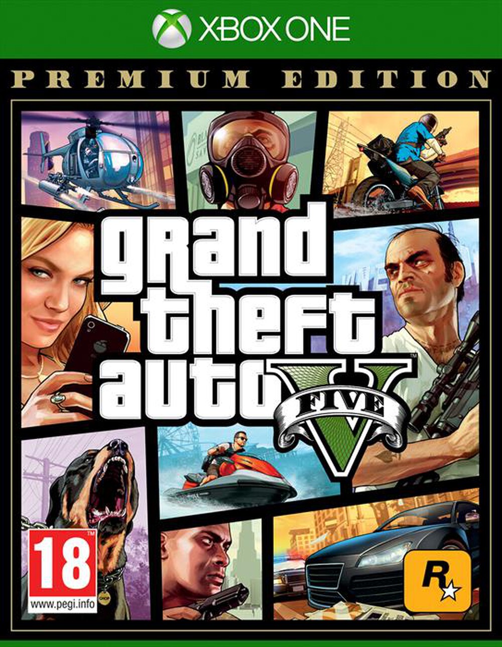 Immagine del prodotto ROCKSTAR GAMES - Grand Theft Auto V - GTA 5 XBOXONE (PREMIUM ED.)