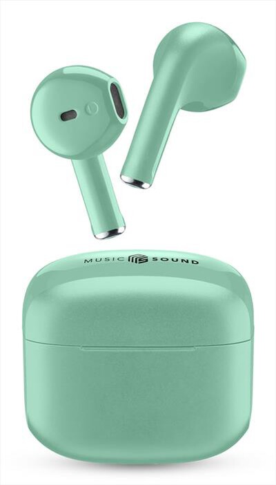 MUSIC SOUND - Auricolare bluetooth TWS SWAG MS-Verde