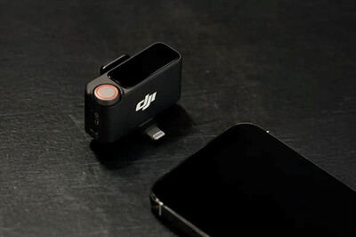 DJI - Ricevitore per DJI Mic 3-Black
