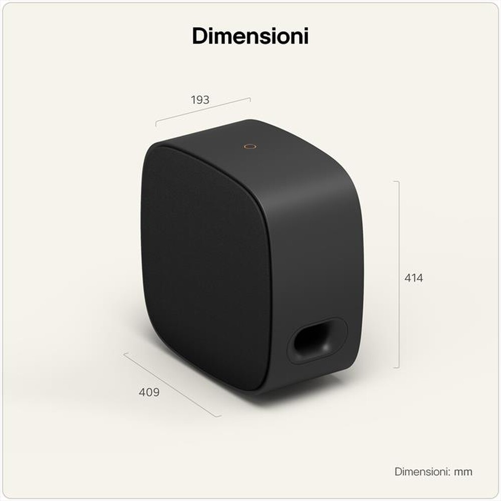 Immagine del prodotto LG - Subwoofer Wireless SOUND SUITE W7-Black