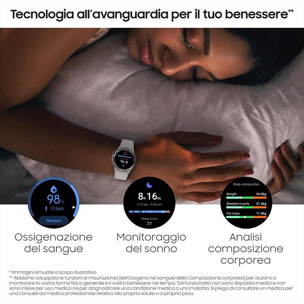 Immagine del prodotto SAMSUNG - GALAXY WATCH4 CLASSIC 42MM BT-Silver