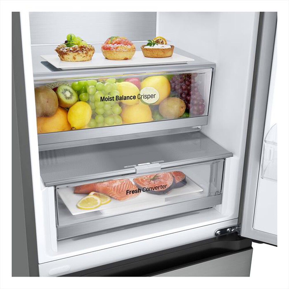 Immagine del prodotto LG - Frigorifero combinato GBV5240DPY Classe D 387L-Argento