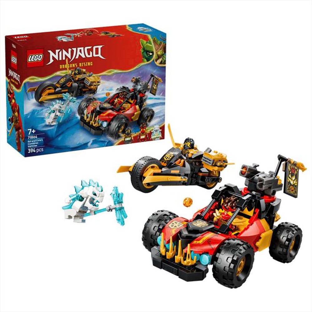 Immagine del prodotto LEGO - Veicoli combinati di Kai e Cole - 71864
