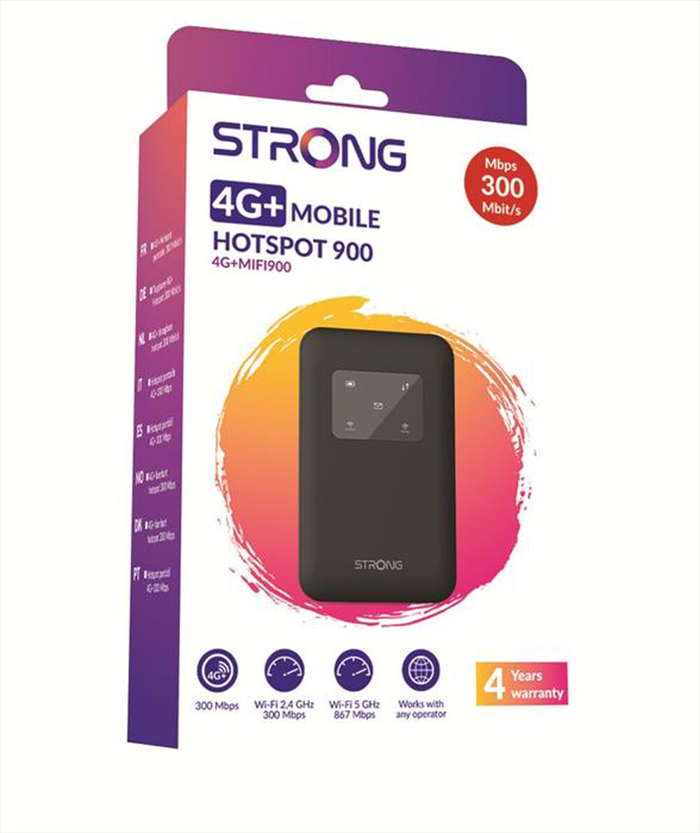 Immagine del prodotto STRONG - Router 4G+MIFI900-GRIGIO