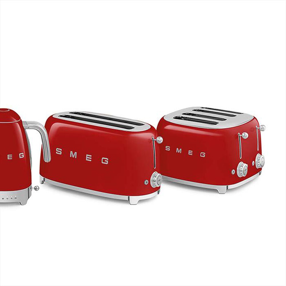 Immagine del prodotto SMEG - Tostapane 50's Style 2x4 fette &ndash; TSF02RDEU-rosso