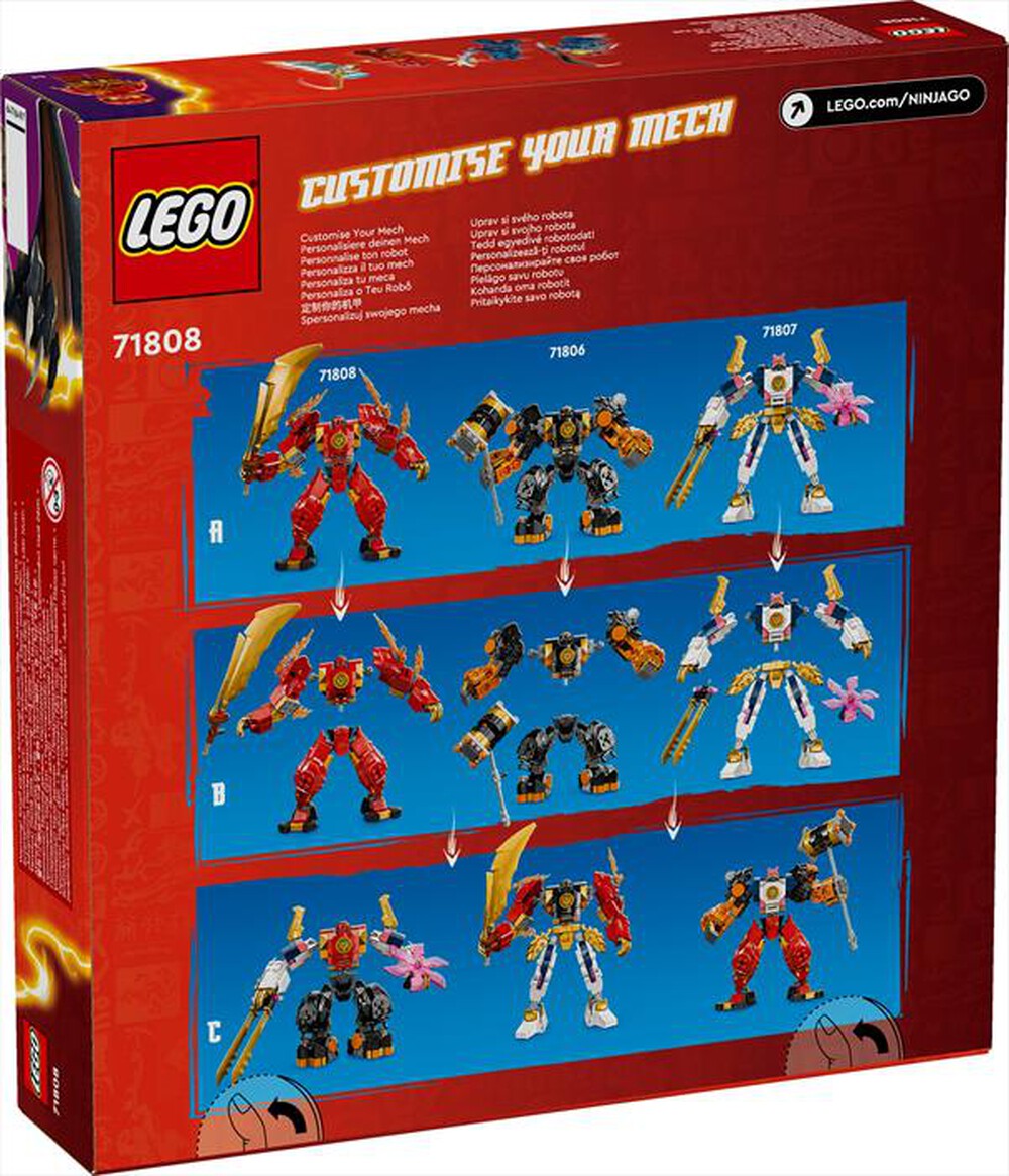 Immagine del prodotto LEGO - NINJAGO Mech elemento Fuoco di Kai 71808