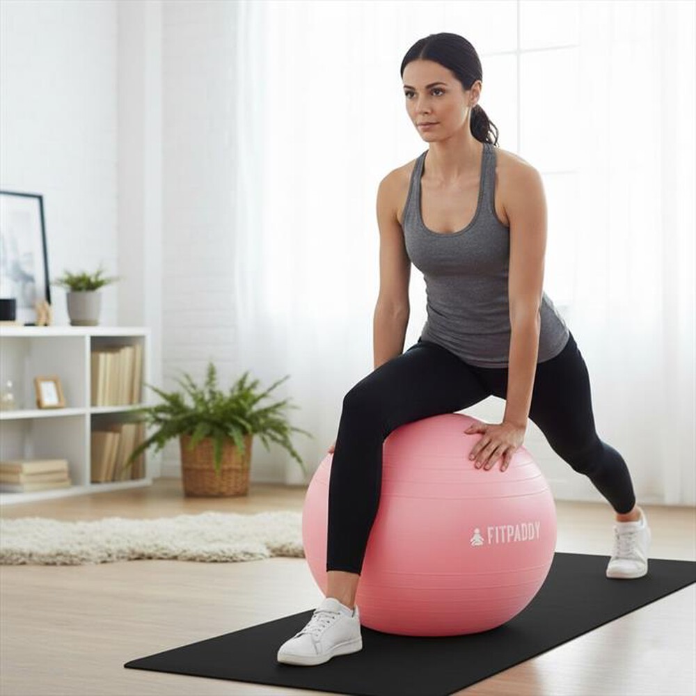 Immagine del prodotto FITPADDY - Palla da ginnastica 65cm in PVC GYMBALL65-rosa