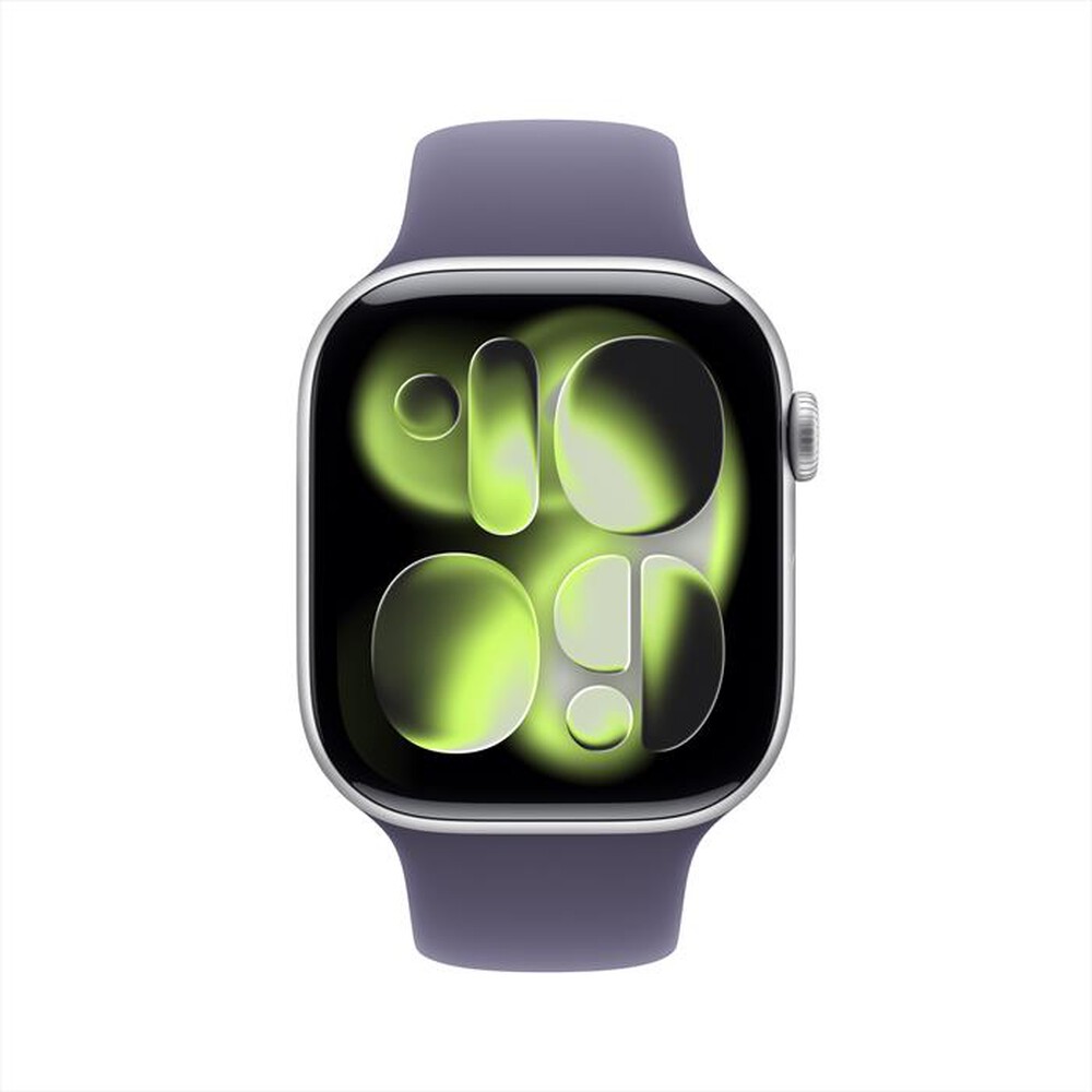Immagine del prodotto APPLE - Watch Series 11 GPS + Cellular 46mm Alluminio-Argento Sport Band Viola - M/L
