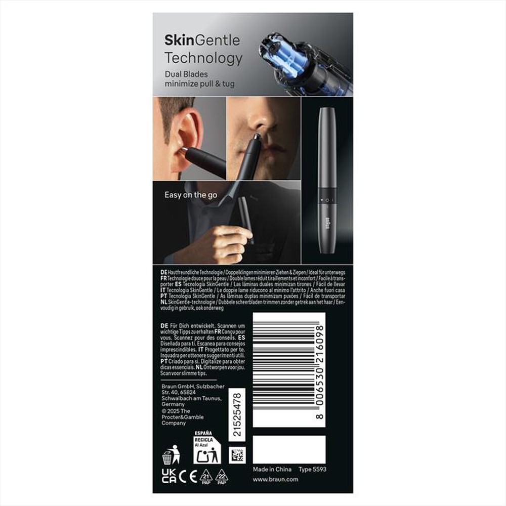 Immagine del prodotto BRAUN - BRAUN PRECISION EN20 GRIGIO-GRIGIO